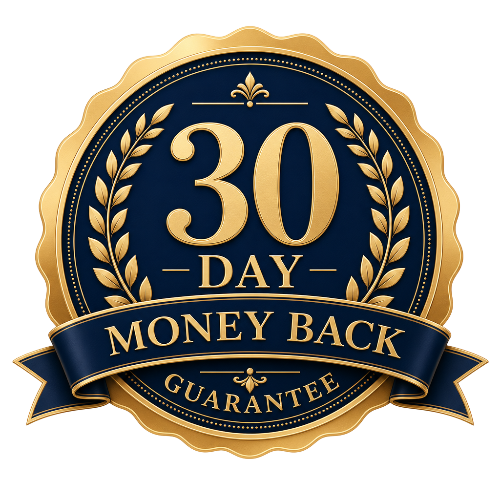 30-Day Money-Back Guarantee badge